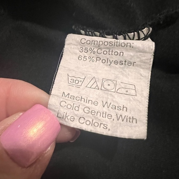 Romwe Large Graphic Tee Motorcycle Los Angeles Oversized Streetwear Bikercore - Picture 6 of 6